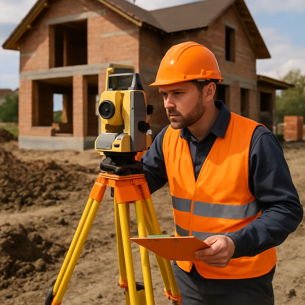 Kiedy potrzebny jest geodeta przy budowie domu?